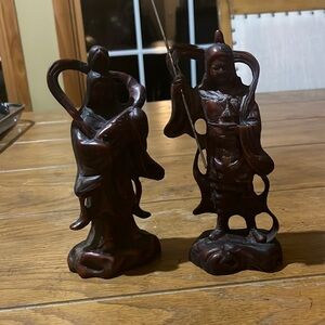 Historic Japanese statue art, made in Japan 40 years ago